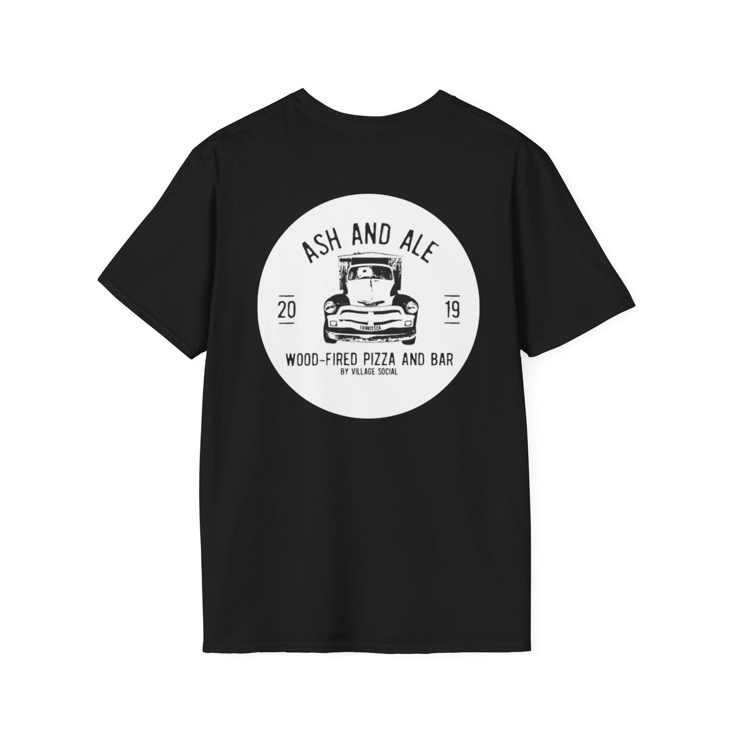 Ash & Ale Unisex Softstyle T-Shirt | Casual Cotton Tee for Social Gatherings & Events