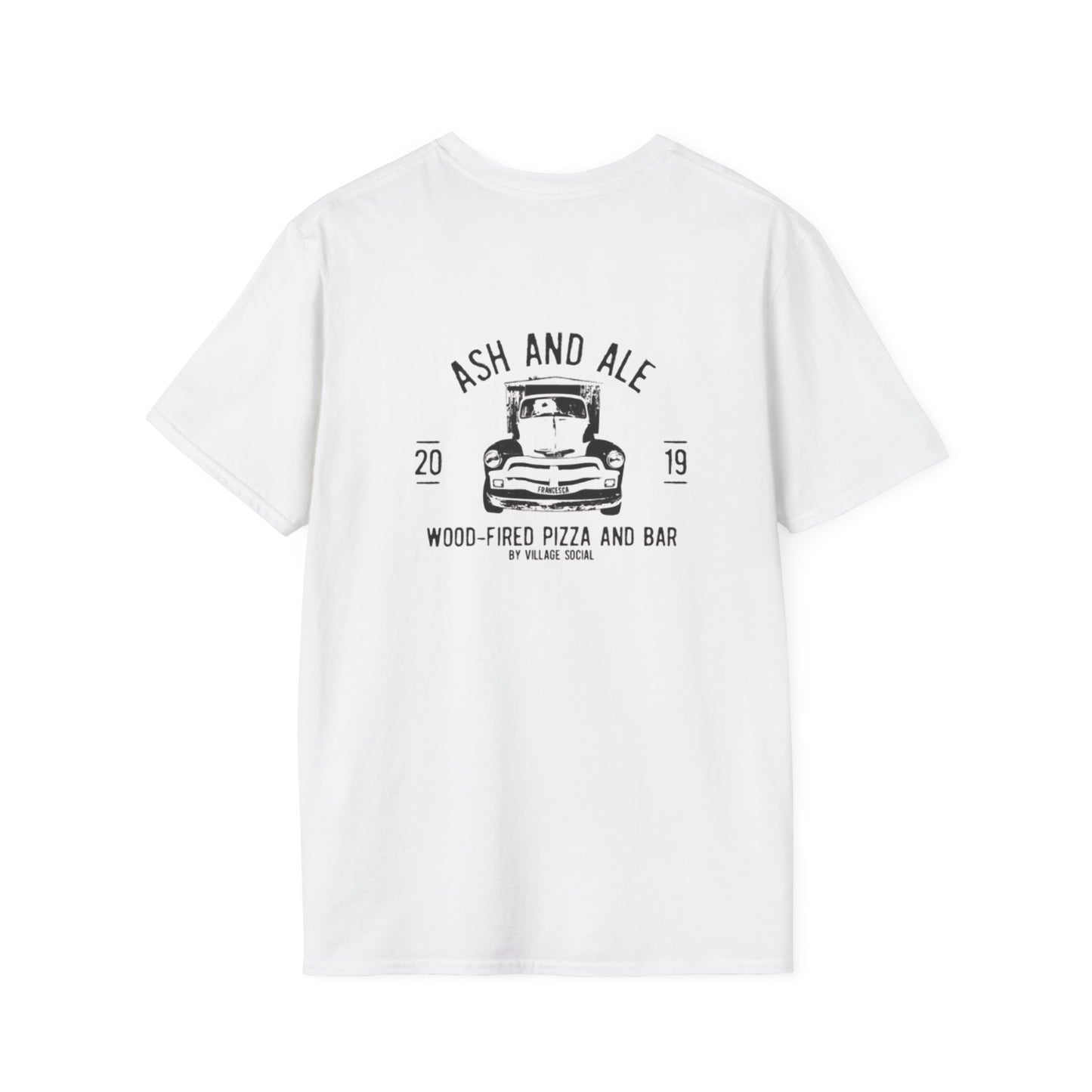 Ash & Ale Unisex Softstyle T-Shirt | Casual Cotton Tee for Social Gatherings & Events