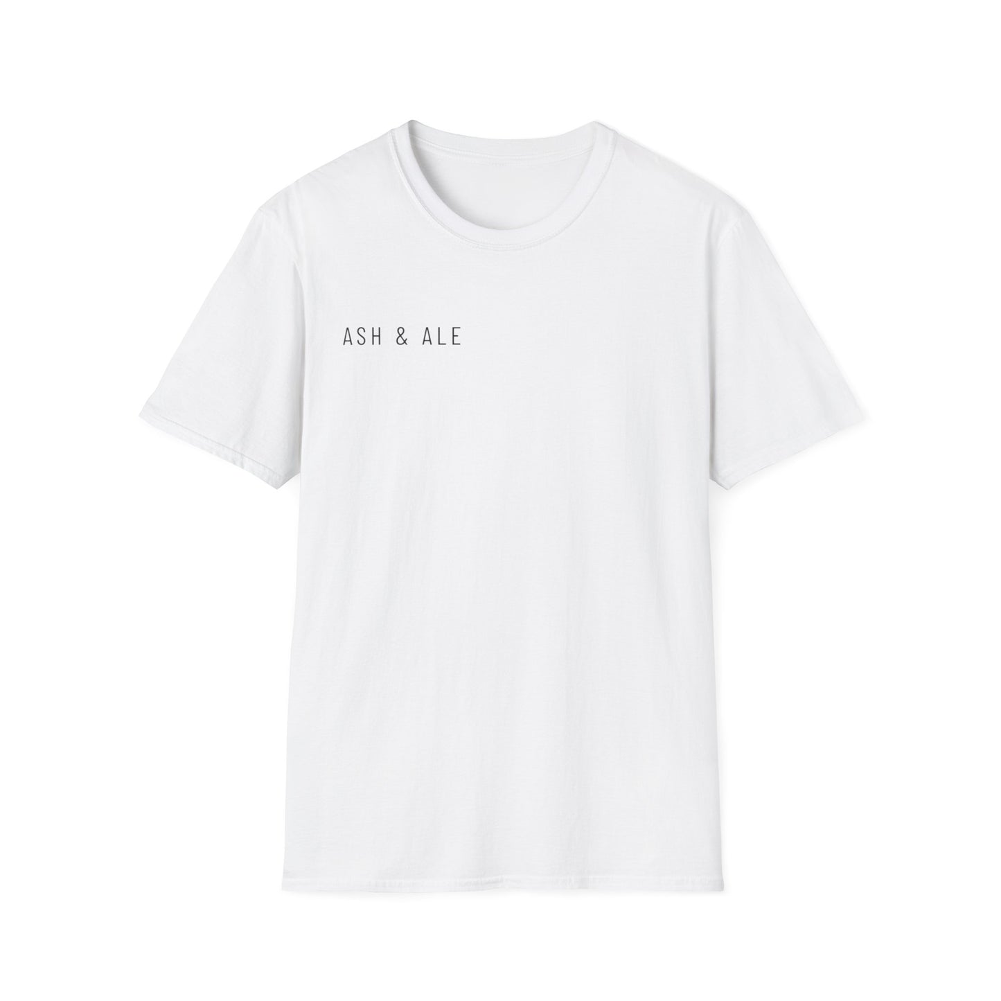 Ash & Ale Unisex Softstyle T-Shirt | Casual Cotton Tee for Social Gatherings & Events