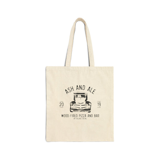 Ash & Ale Cotton Canvas Tote Bag - Eco-Friendly Shopping & Everyday Use