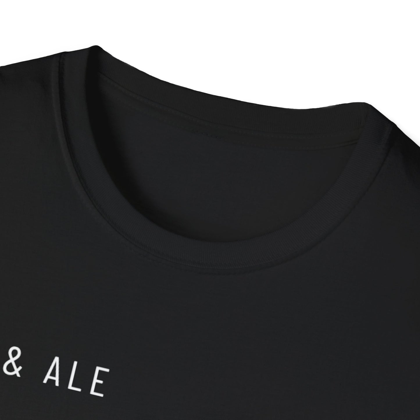 Ash & Ale Unisex Softstyle T-Shirt | Casual Cotton Tee for Social Gatherings & Events