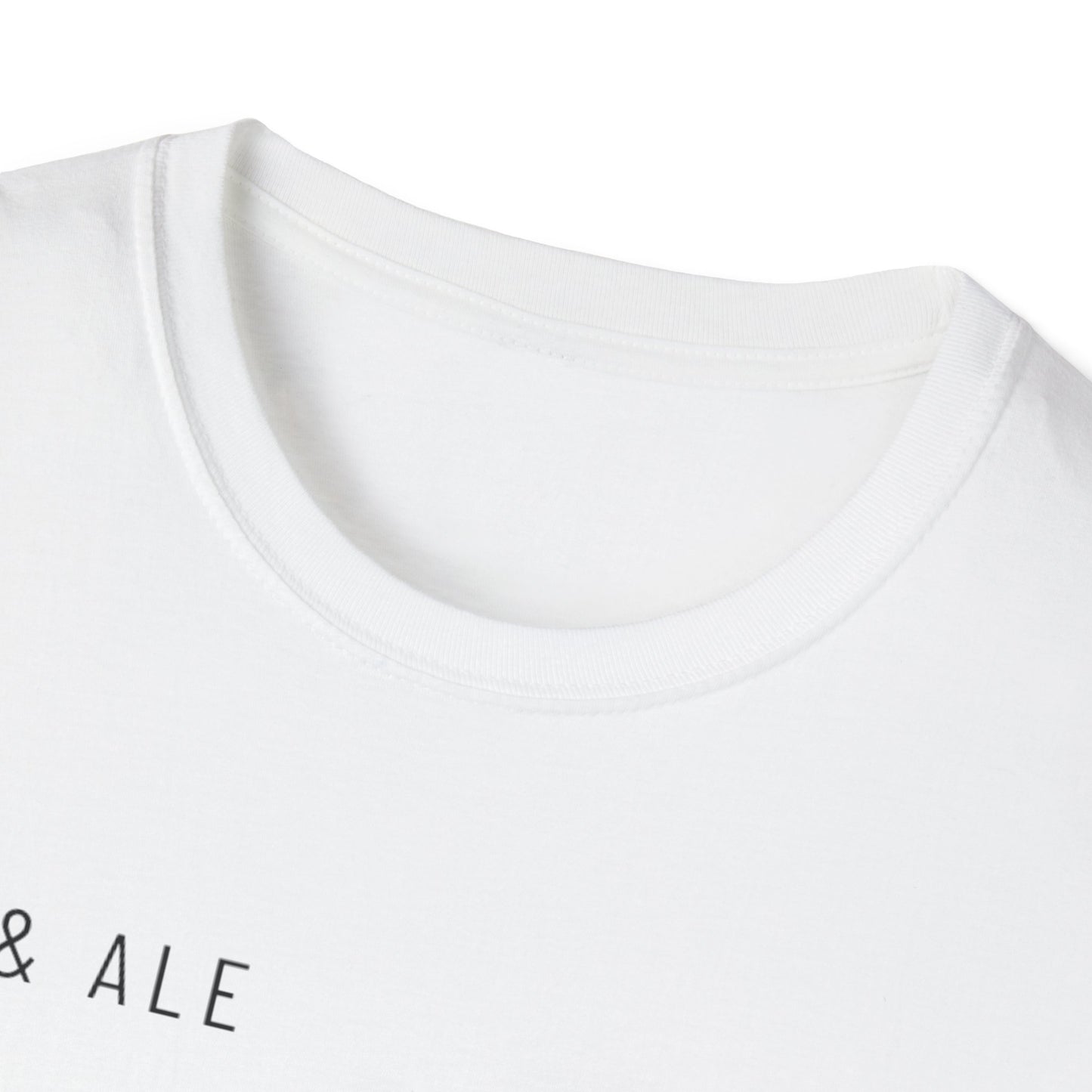 Ash & Ale Unisex Softstyle T-Shirt | Casual Cotton Tee for Social Gatherings & Events